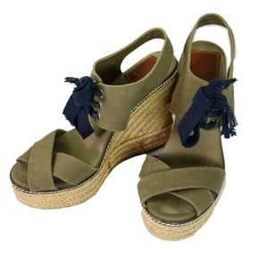 Tory Burch Espadrille Wedge Sandals